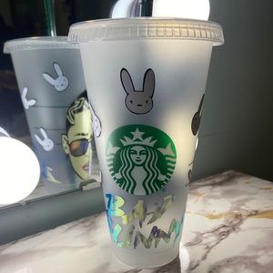 Custom Bad Bunny Starbucks Cup!!!